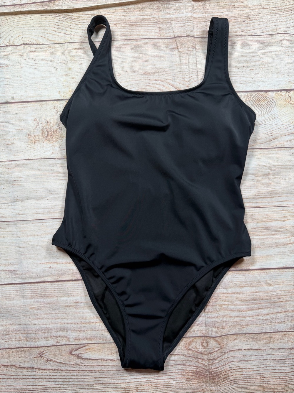 NWOT PINK Victoria's Secret Black One-Piece Swimsuit